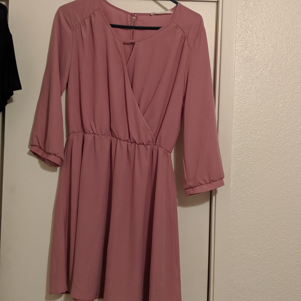 Pink dress